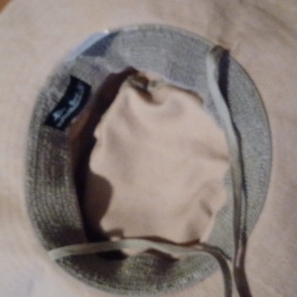 🏍Beige Wide Brim Hat SeaWorld - Picture 7 of 10